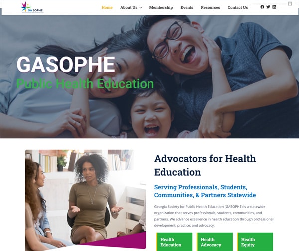Gasophe Healthcare Website